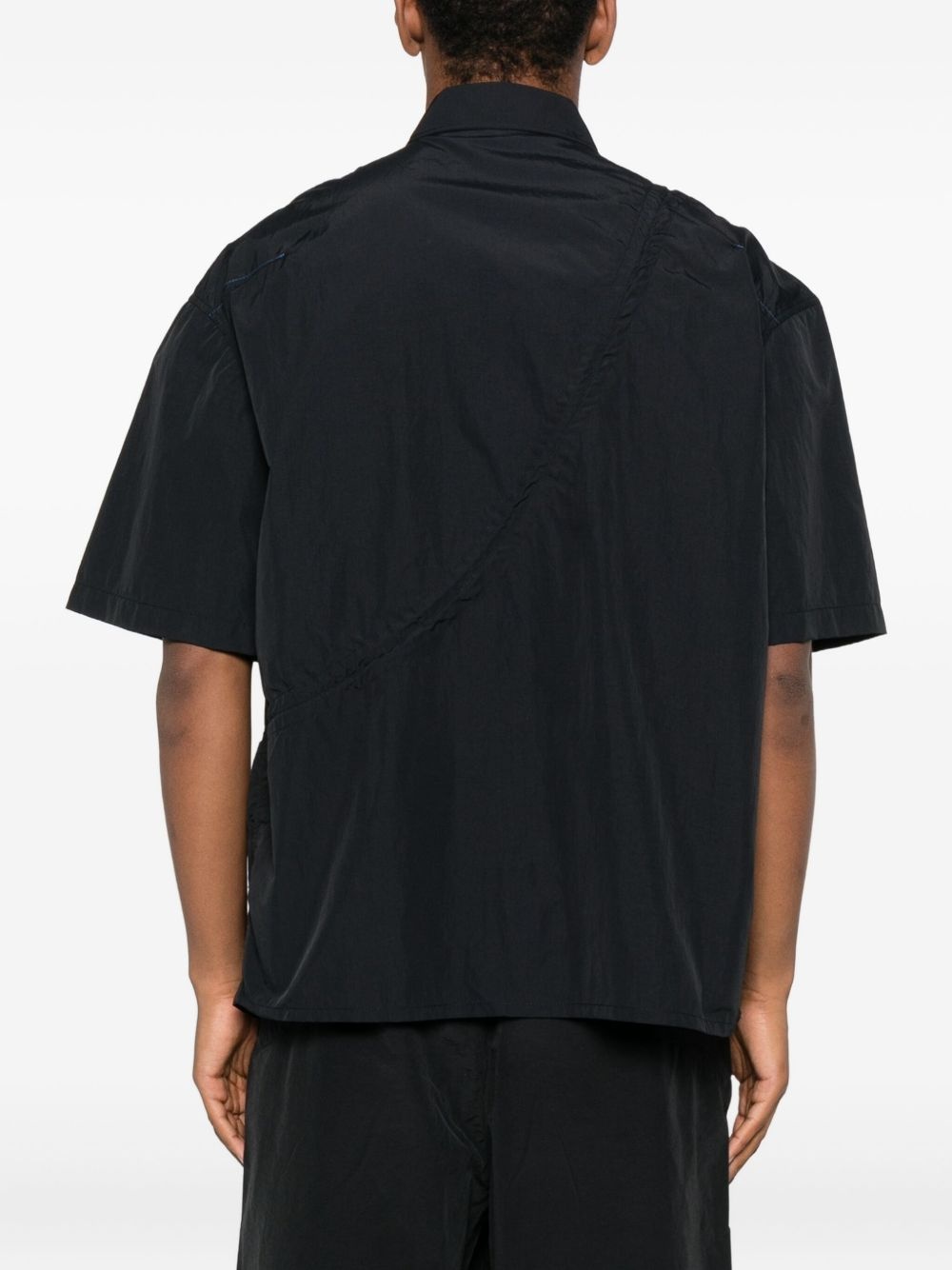 short-sleeve clasp shirt - 4