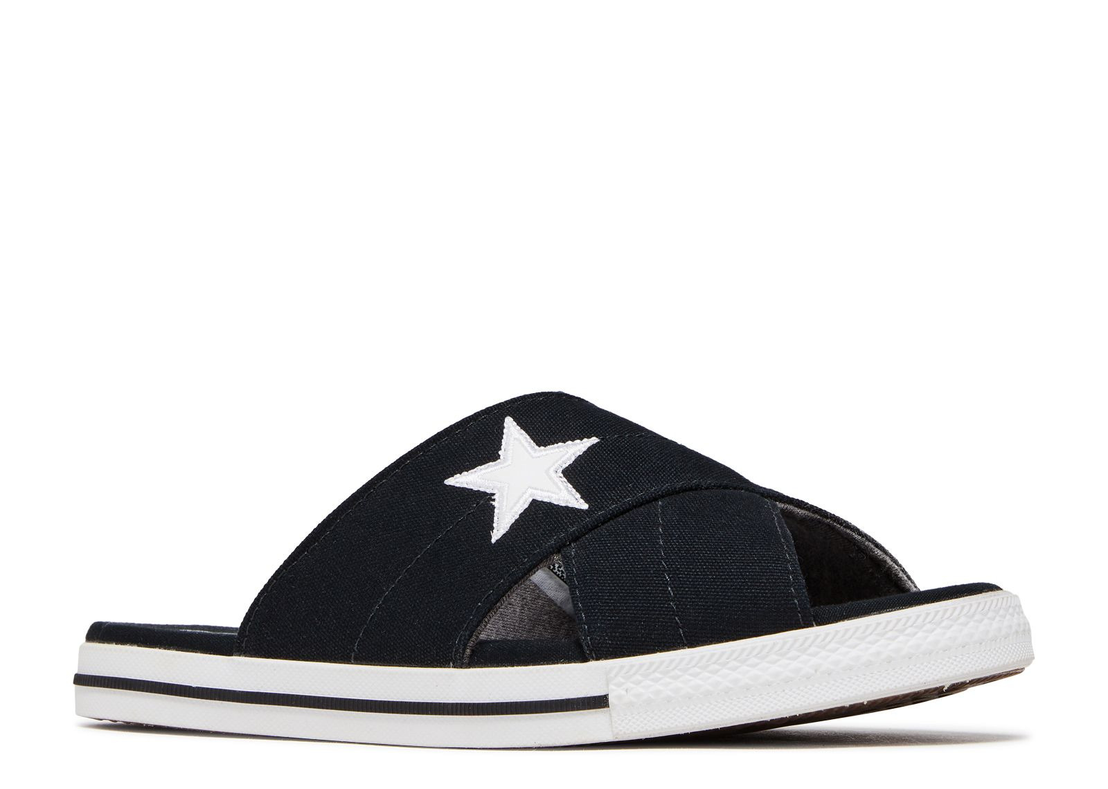 WMNS ONE STAR SLIDE 'BLACK' - 2