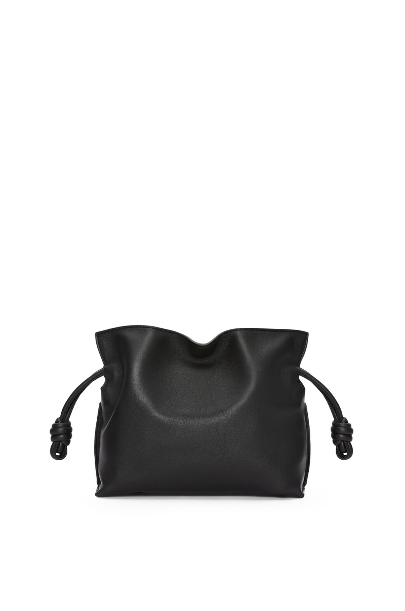 Calcifer mini Flamenco clutch in nappa calfskin 5