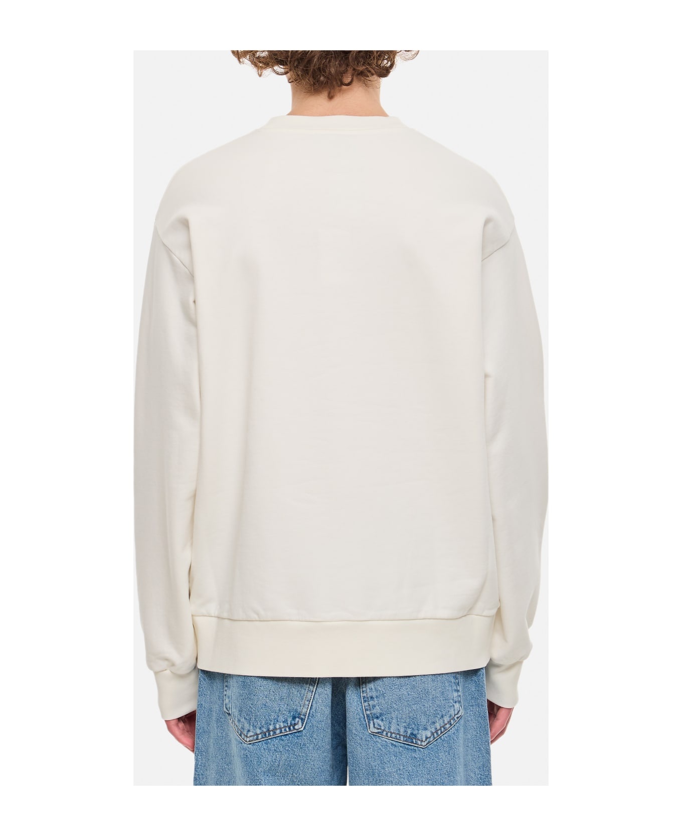 Sunset Crewneck Cotton Sweatshirt - 2