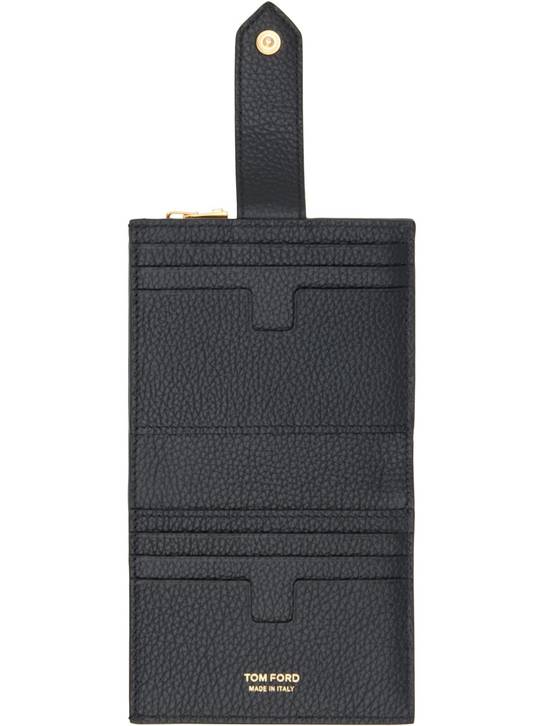 Black Soft Grain Leather Wallet - 3