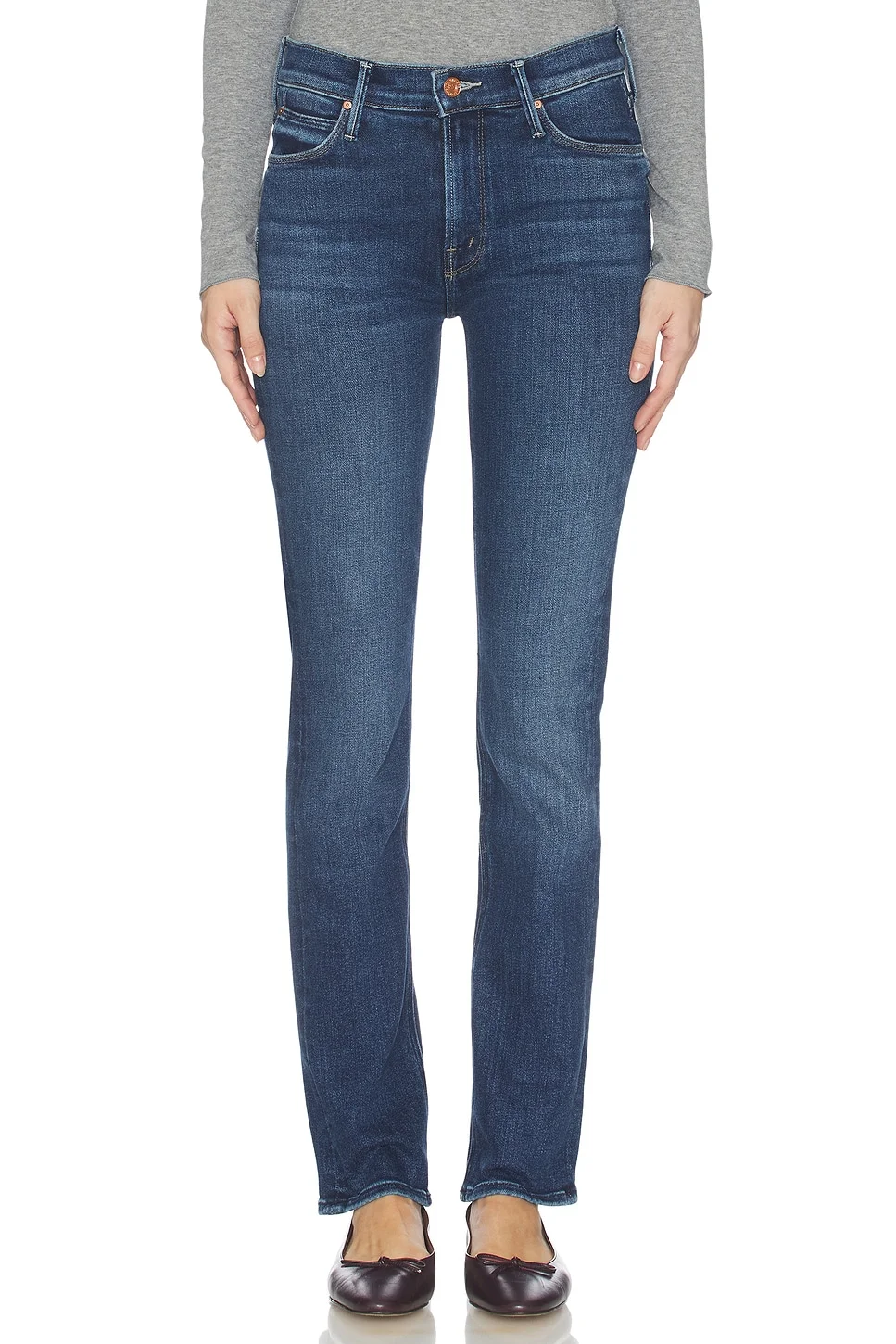 The Mid Rise Dazzler Skimp Jeans - 1