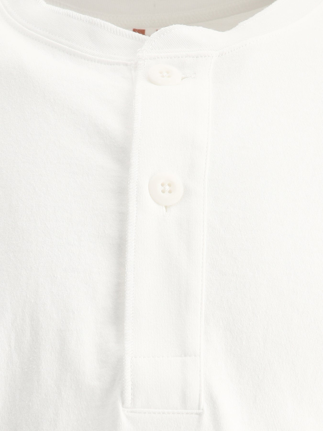 2-Pack Henley T-Shirts White - 3