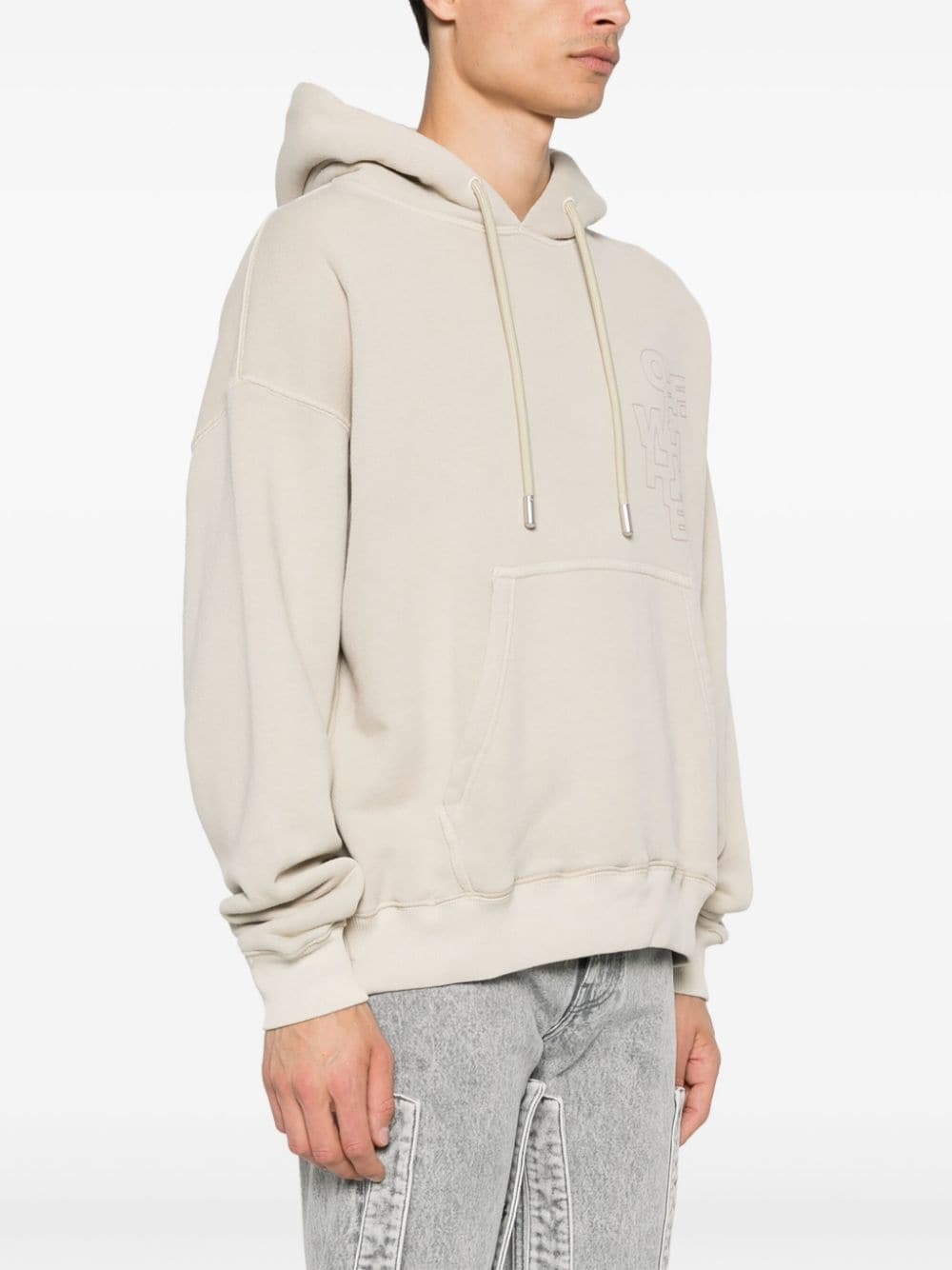 Outline Arrow hoodie - 3
