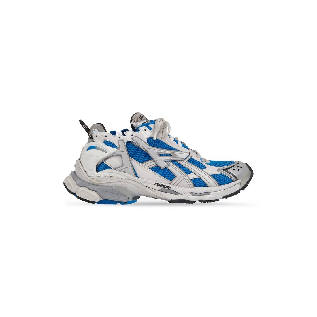 Men's Runner Sneaker in Blue - 1