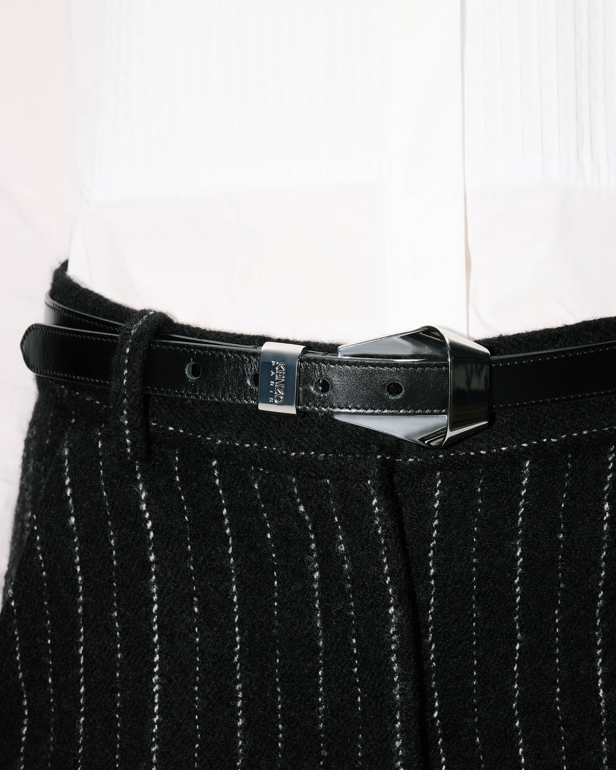 'KENZO Ribbon' leather belt - 3