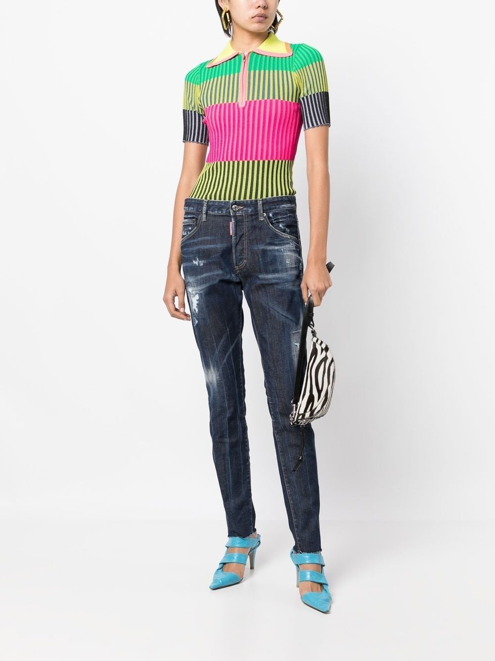 Dan mid-rise skinny jeans - 2