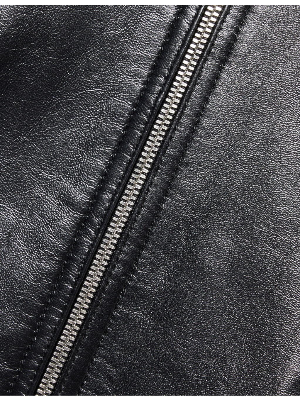 Blouson-Sleeve Regular-Fit Nappa-Leather Jacket - 7