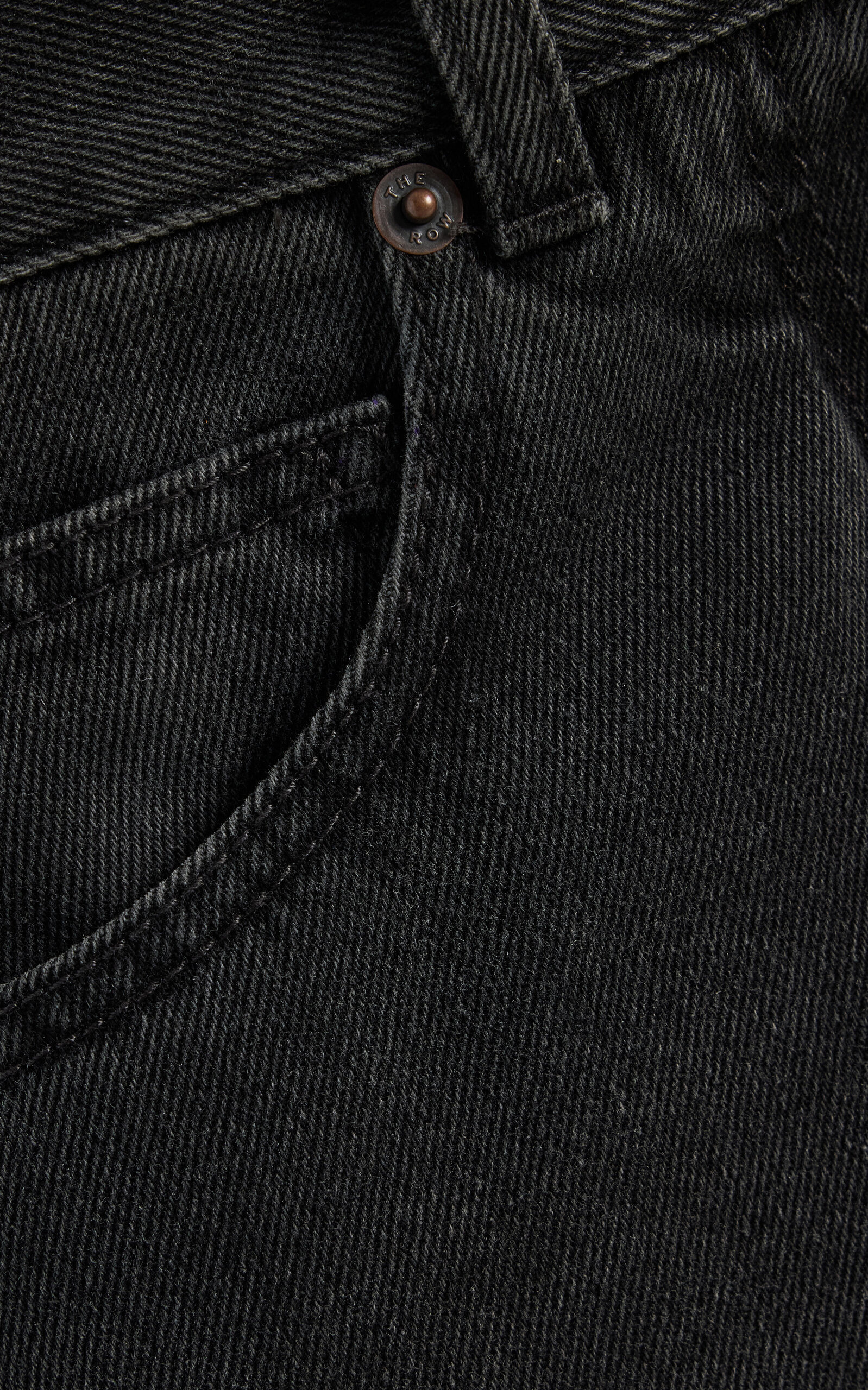 Clair Mid-Rise Straight-Leg Jeans black - 5