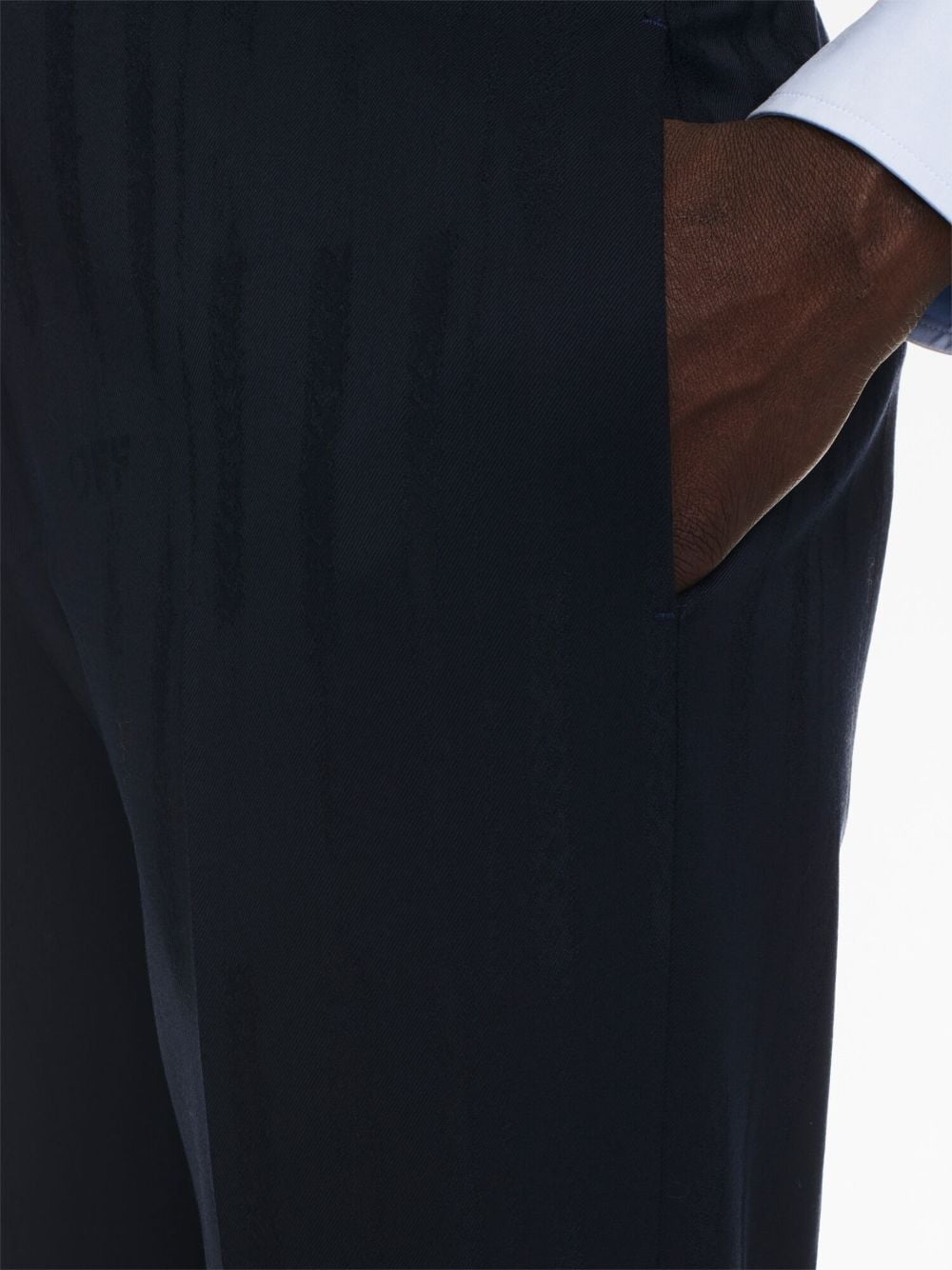 mid-rise tailored trousers - 5
