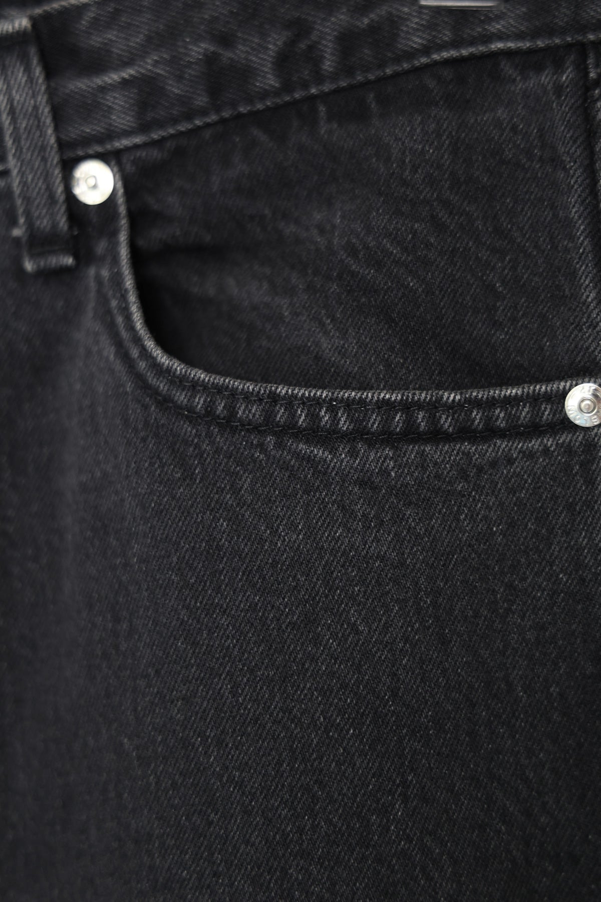 101 Dad's Fit Denim - Black Denim Stone - 6