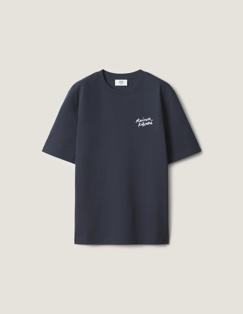 MAISON KITSUNE HANDWRITING COMFORT TEE-SHIRT - 1