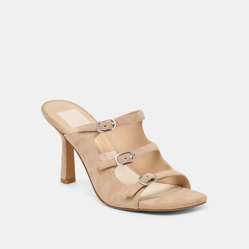 NEKO HEELS CAMEL SUEDE 3