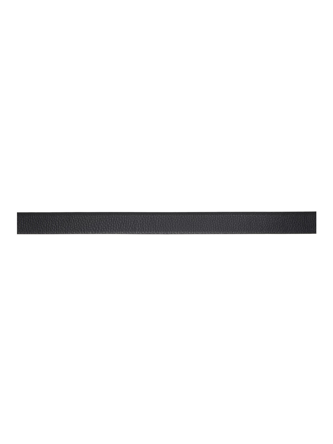 Black & Navy VLogo Signature Reversible Belt - 2
