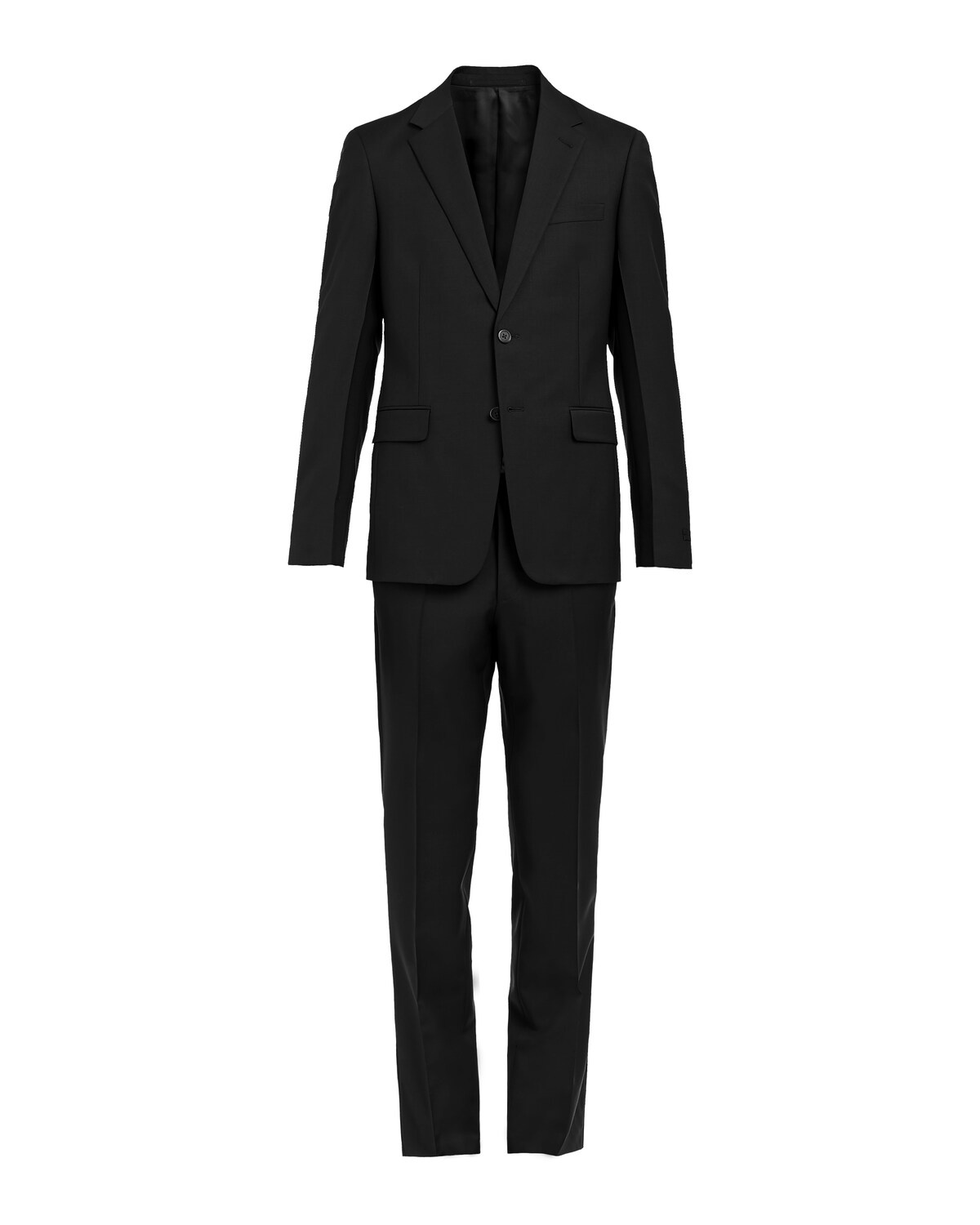 Wool and mohair single-breasted suit - 1