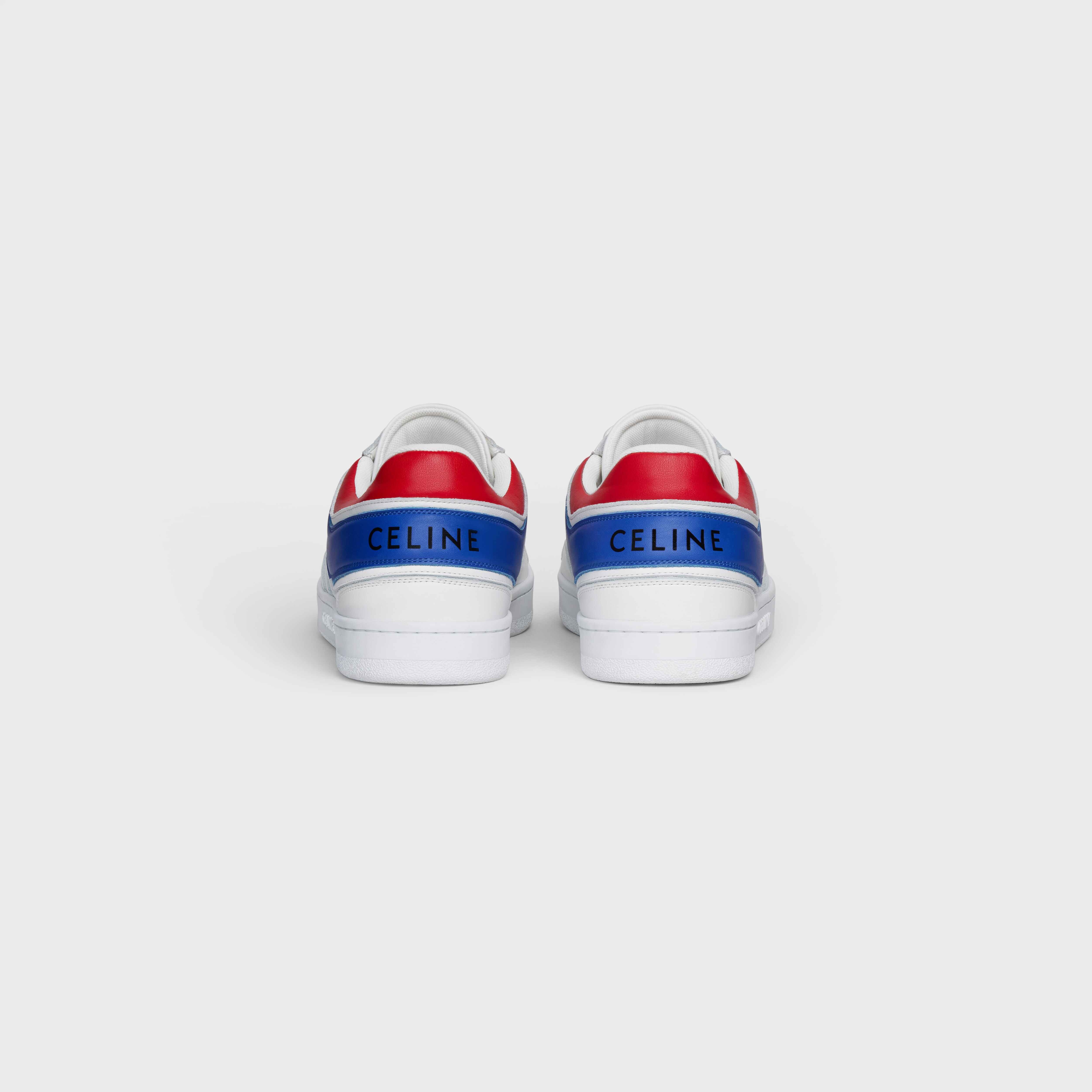 CELINE TRAINER LOW LACE-UP SNEAKER in CALFSKIN - 3