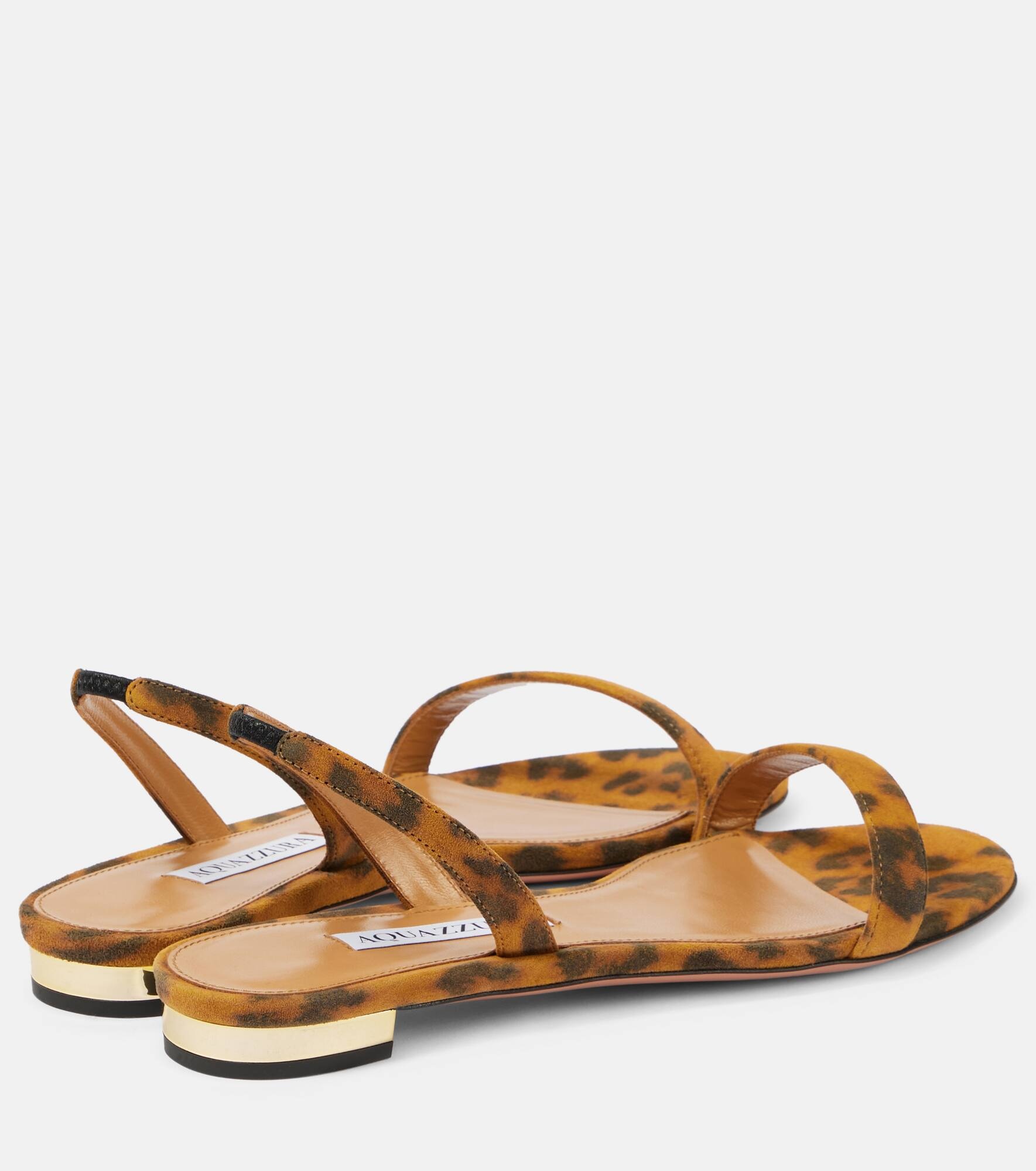 So Nude leopard-print suede sandals - 3