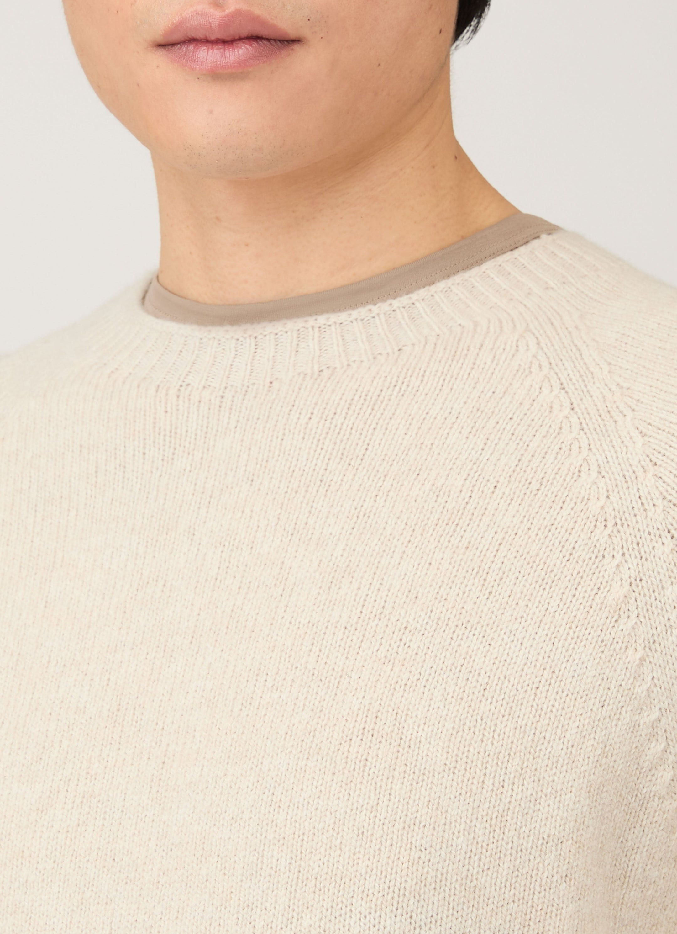 Lambswool Crew Neck Jumper - 6