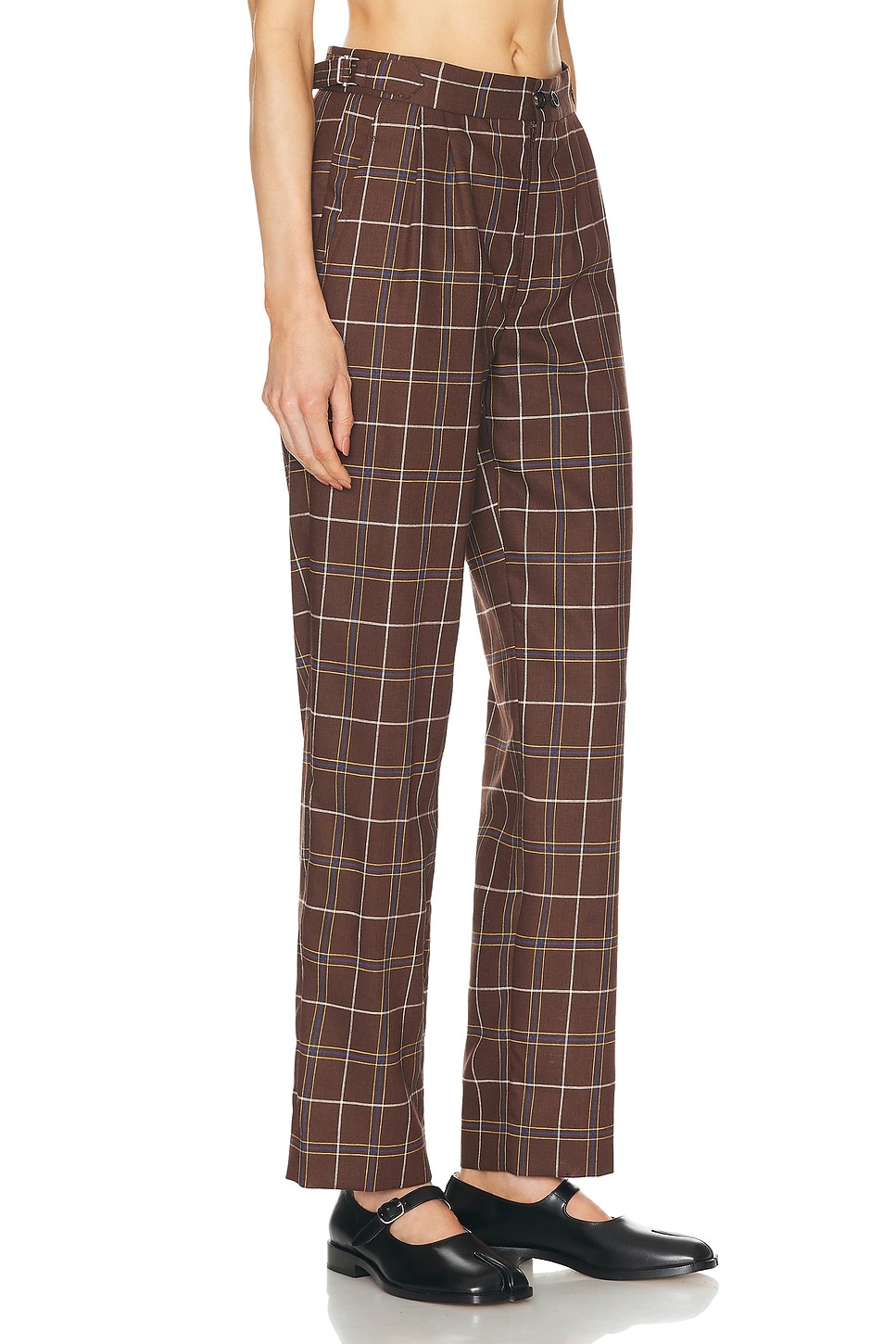 Dunham Plaid Trouser - 2