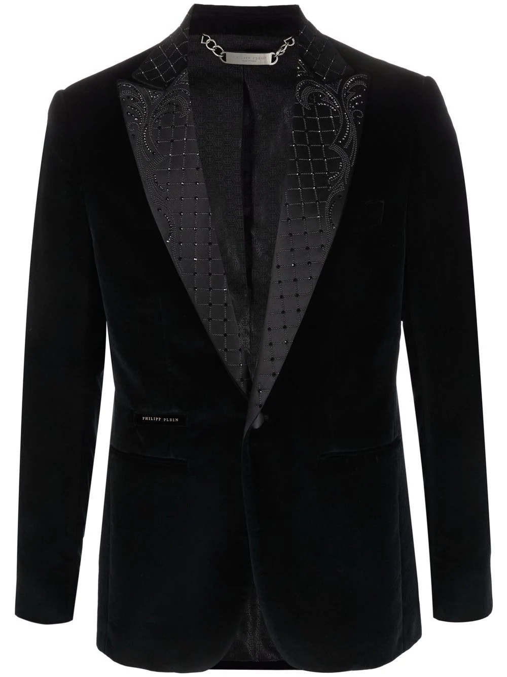 Lord Fit velvet blazer - 1