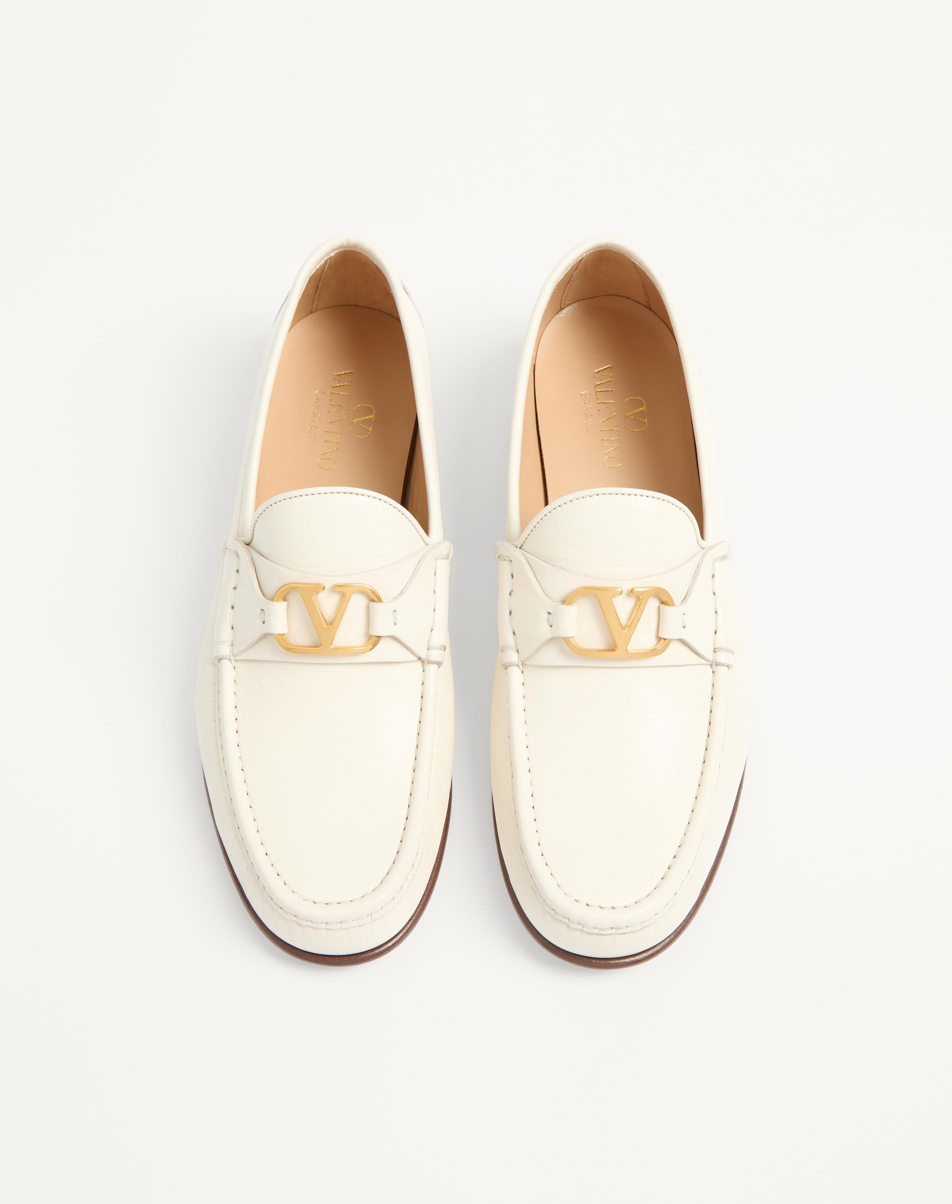 VLOGO SIGNATURE KIDSKIN MOCCASIN - 4