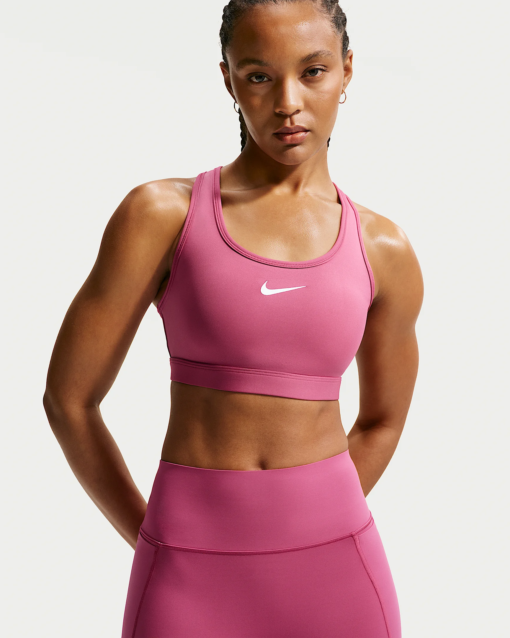 Nike Swoosh Medium Support Women's Padded Sports Bra - 1