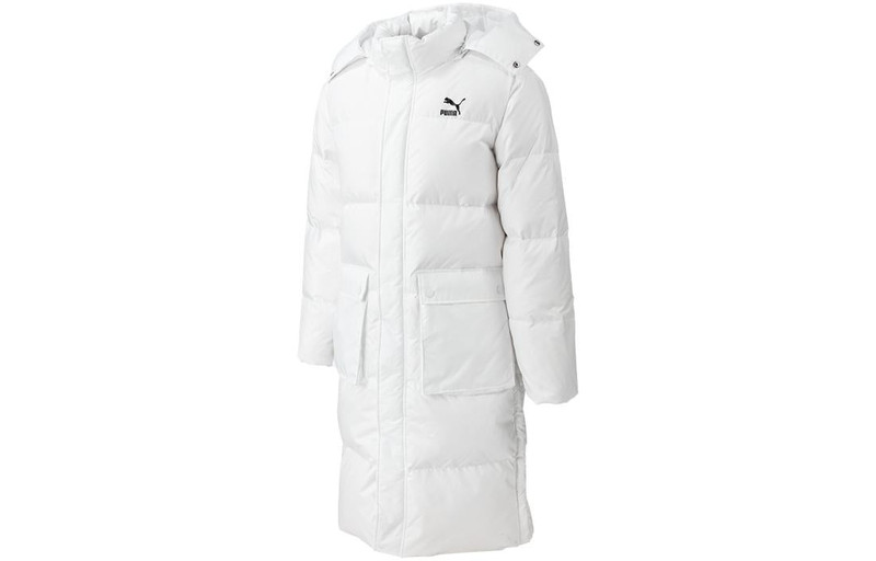PUMA Teamliga 롱 다운 코트 '화이트'539572-02 - 1