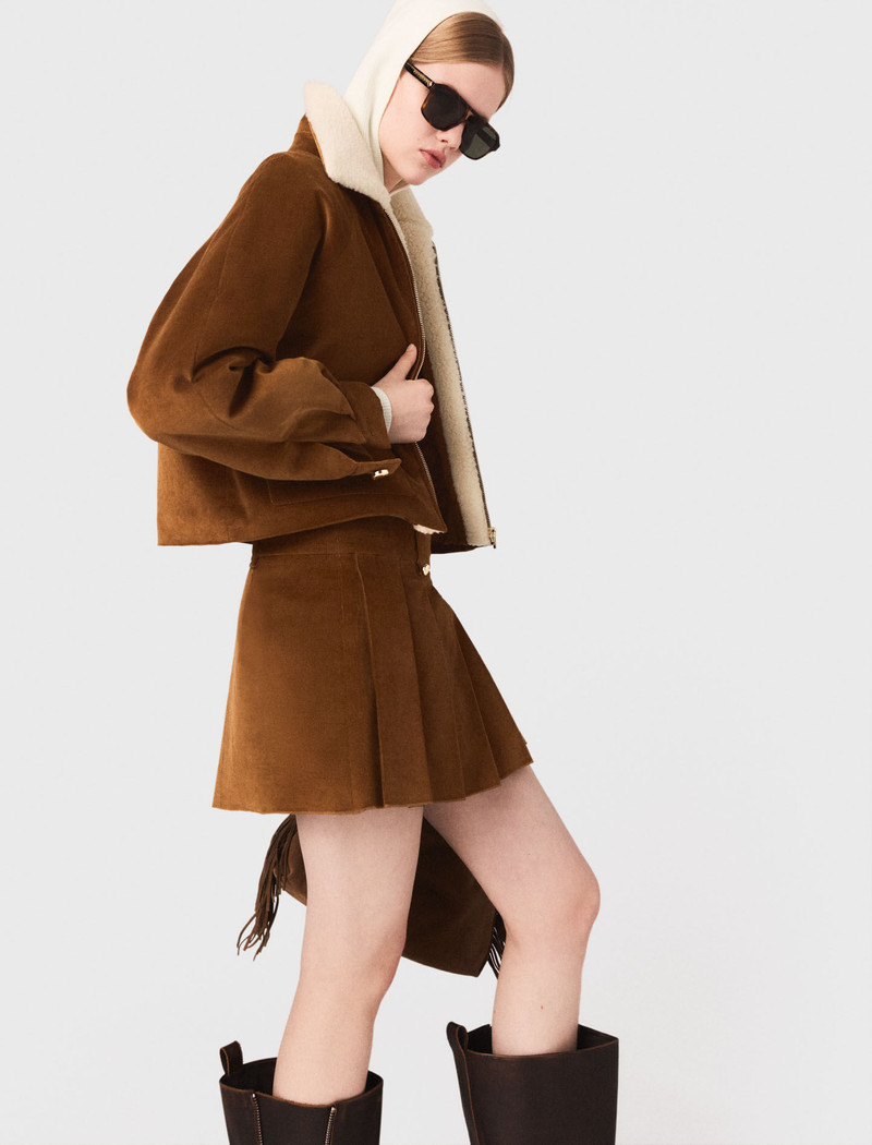 Cropped corduroy jacket 3