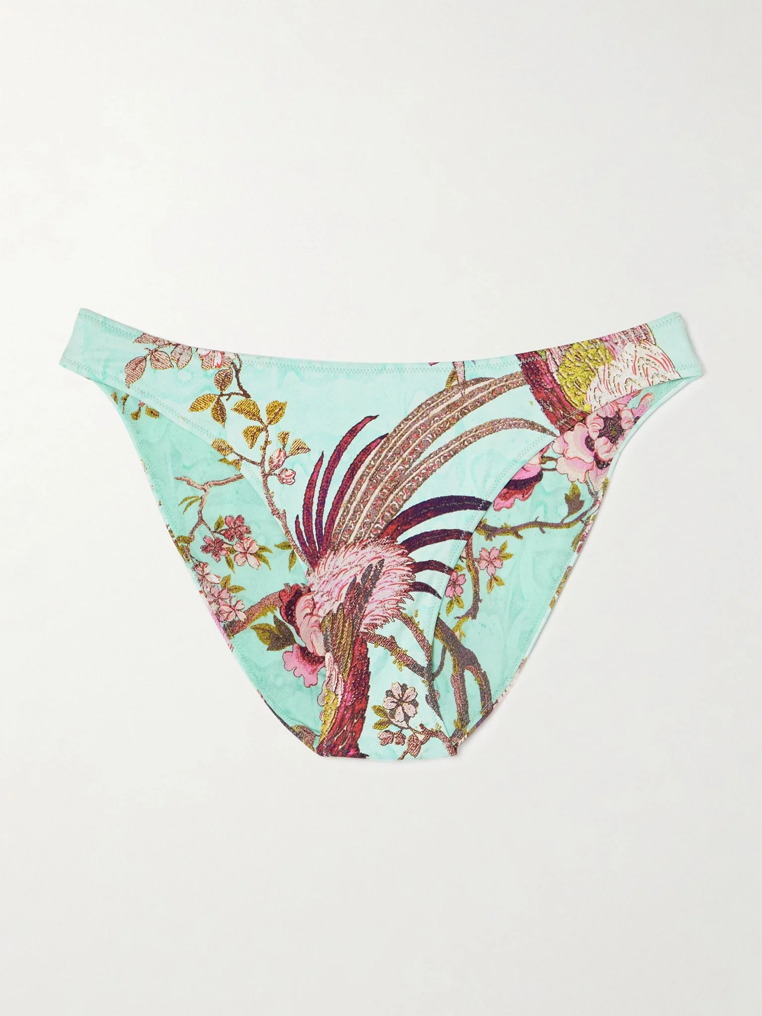 + Roberto Cavalli Signature Swim Mid-Coverage Briefs - Fagianella Multi - 1