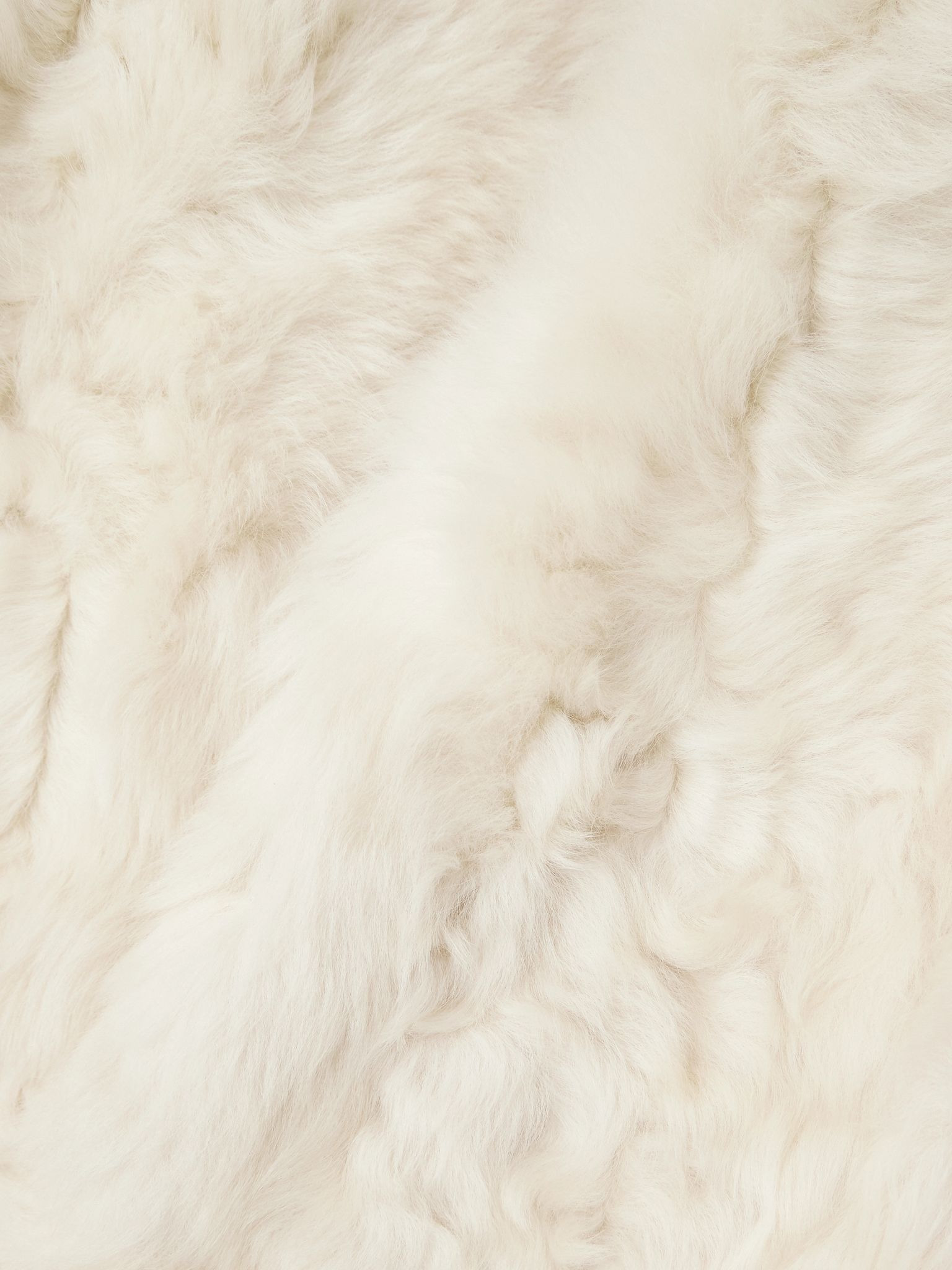 Shearling coat White - 5