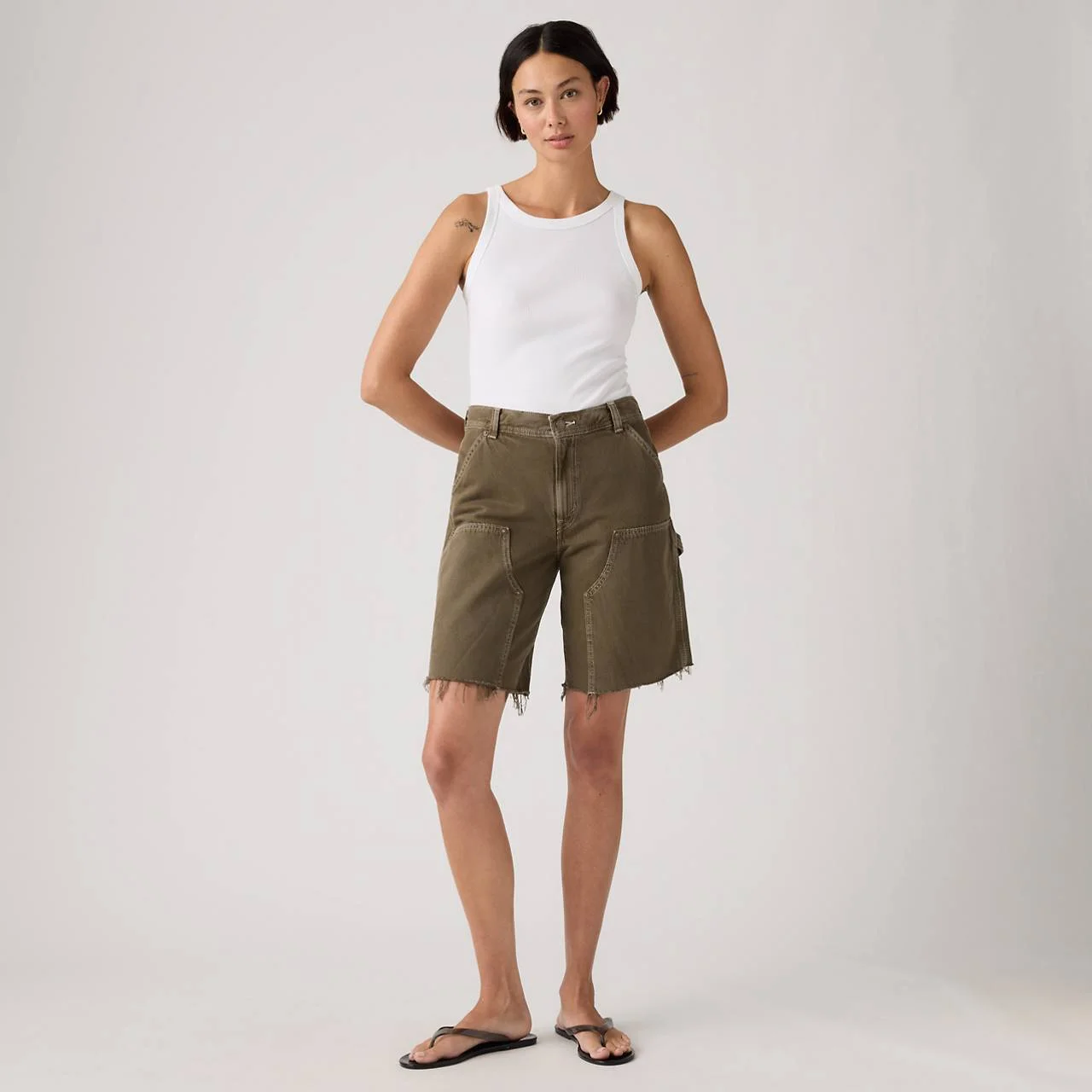 BAGGY DAD UTILITY WOMEN'S SHORTS - 1
