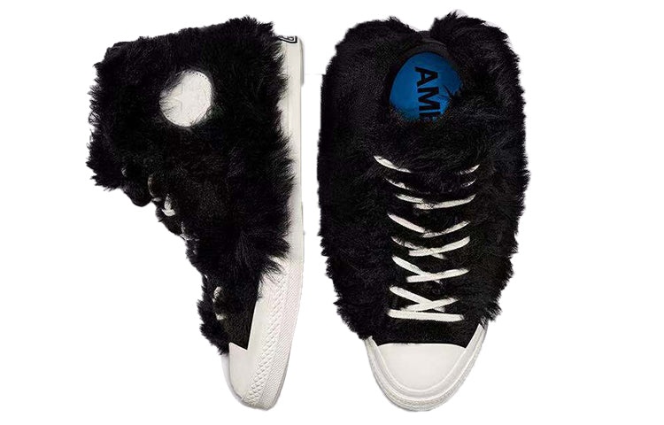 Converse AMBUSH x Chuck 70 High 'Fuzzy - Black Egret' 170586C - 5