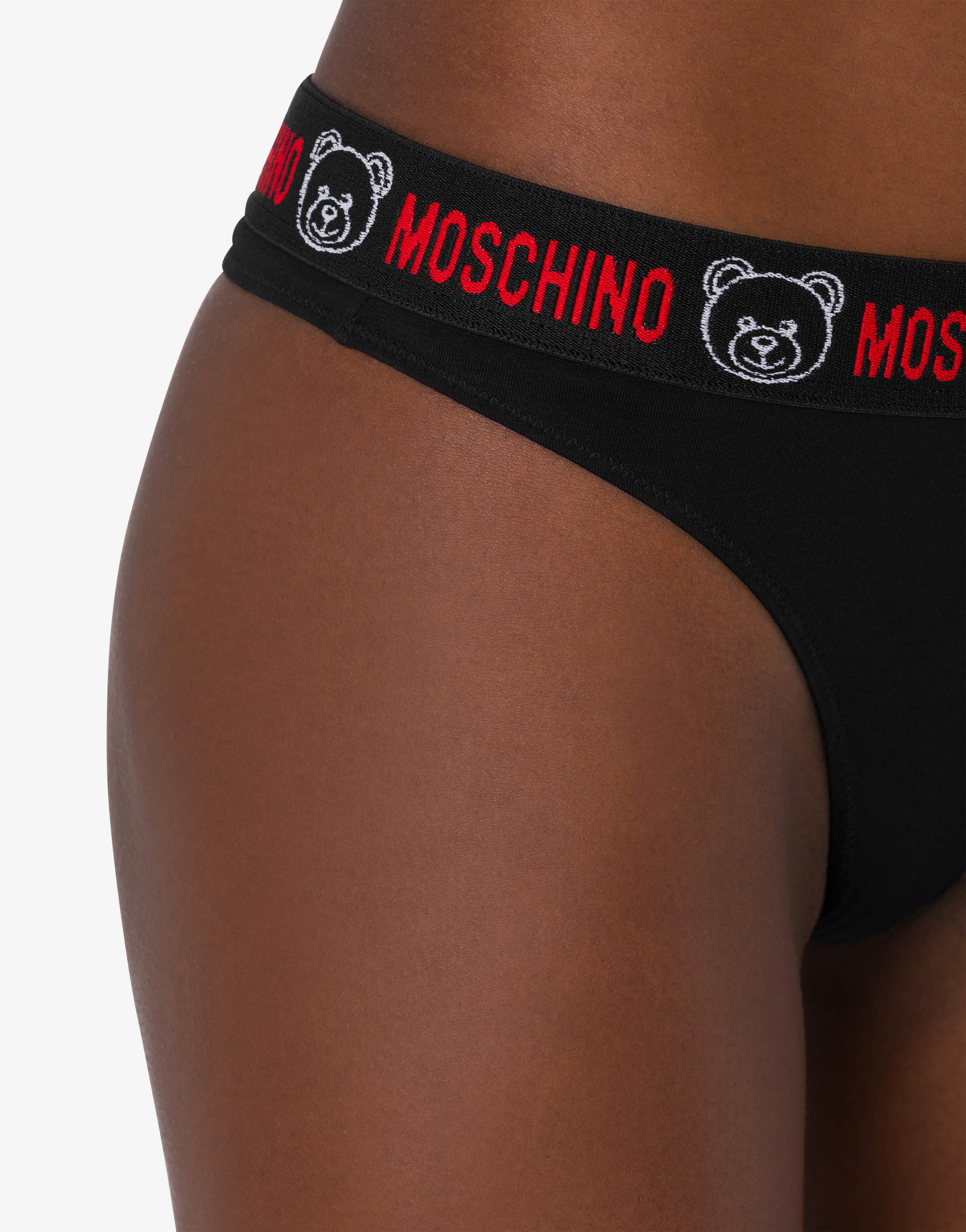 ELASTIC TEDDY THONG - 7