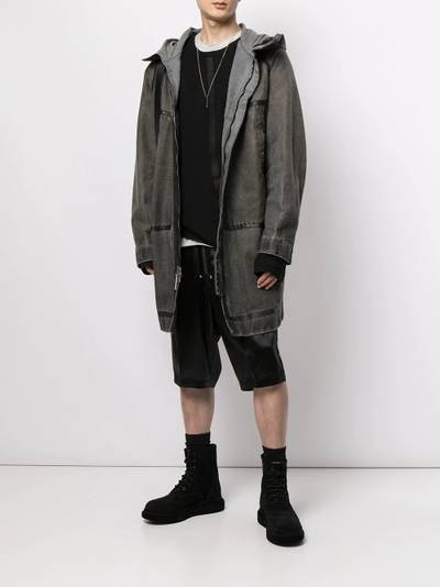 Isaac Sellam tape-detail wool sweatshirt outlook