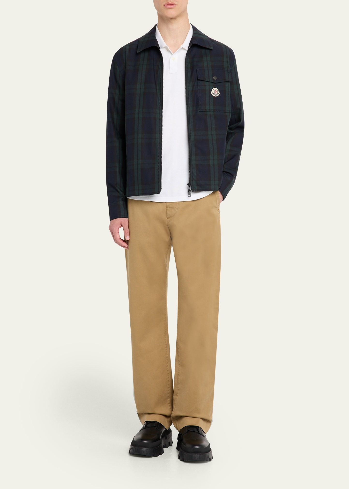 Men's Archive Tan Stretch Jogger Trousers - 2
