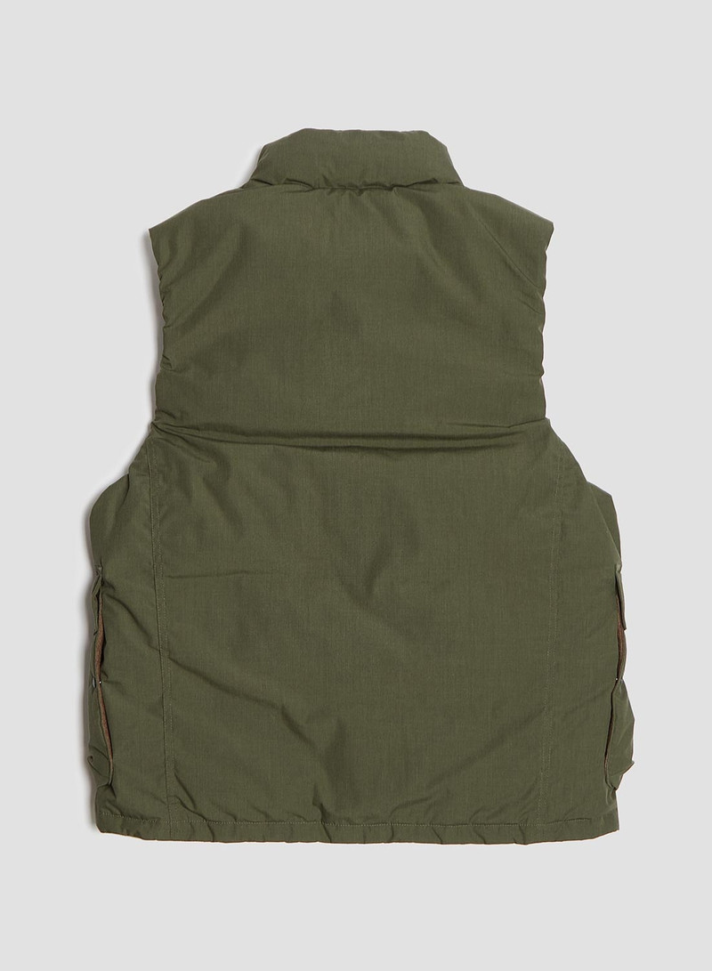 Nanga Hinoc Down Vest in Khaki 3