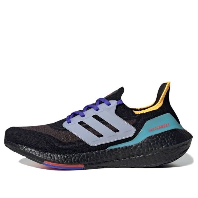 adidas UltraBoost 21 'Black Pulse Aqua' S23870 - 1