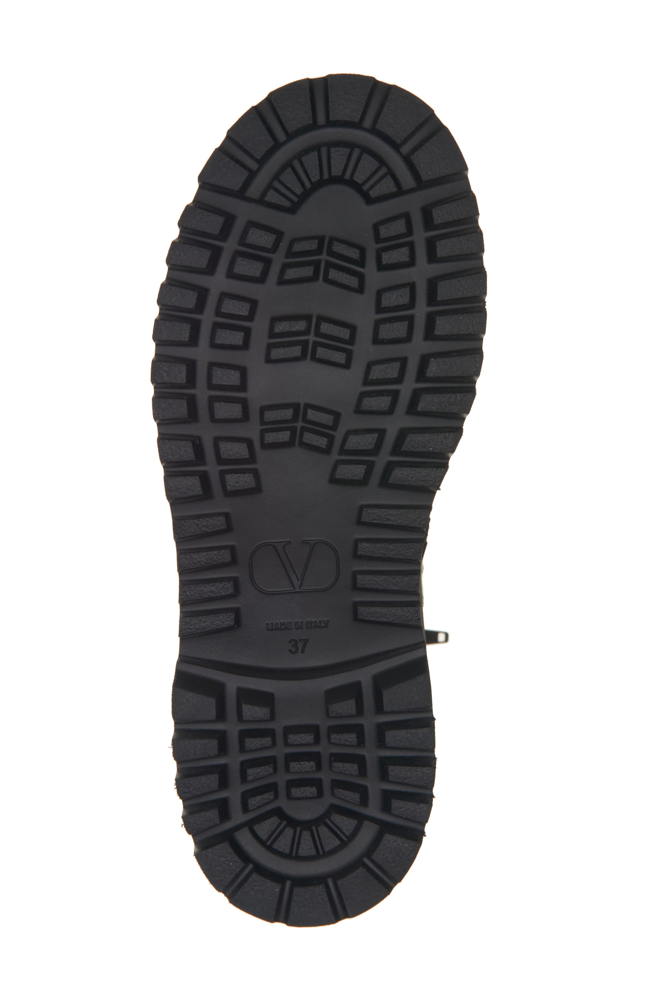 Valentino Garavani Quiltie 67 Combat Boot in Black at Nordstrom - 6