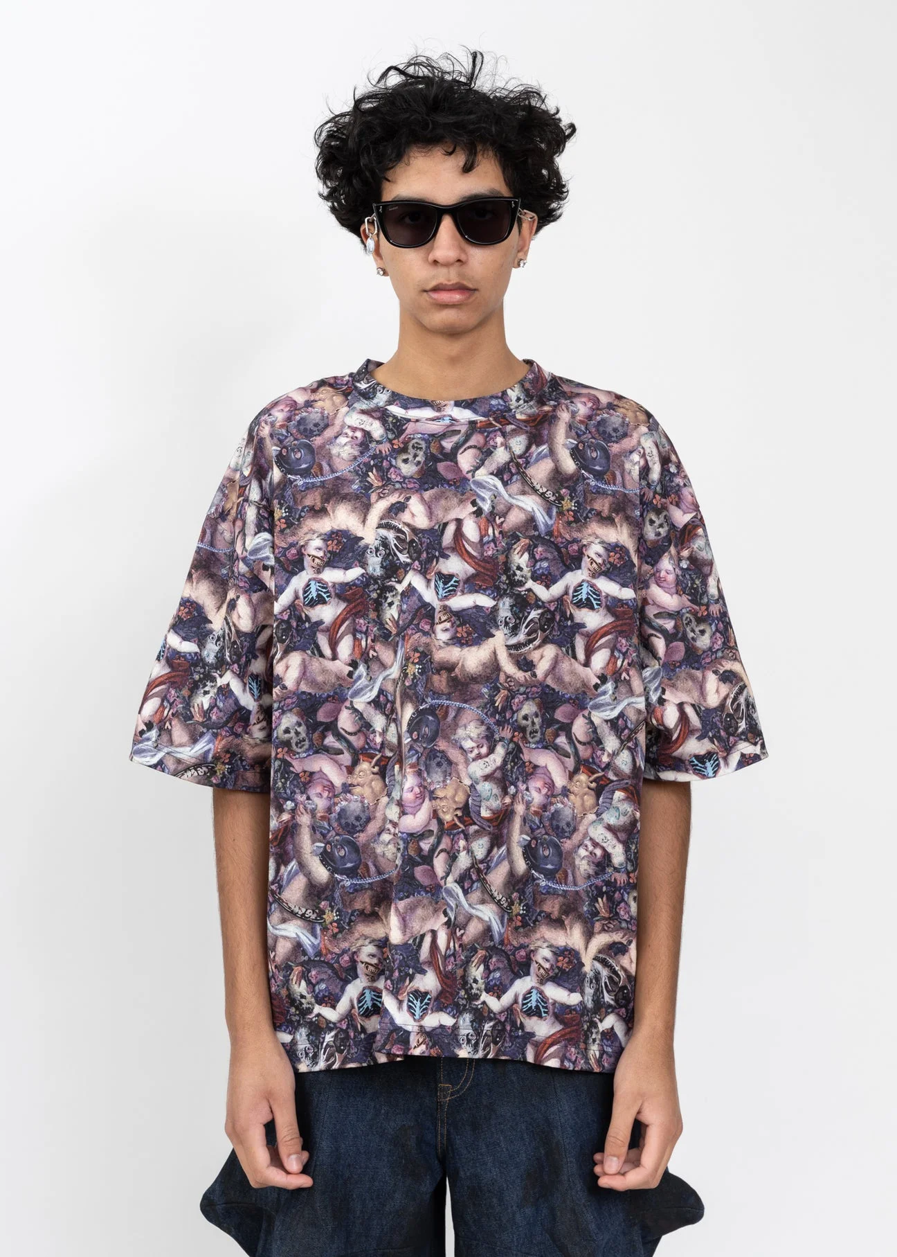 Multi Color Fallen Angel T-Shirt - 1