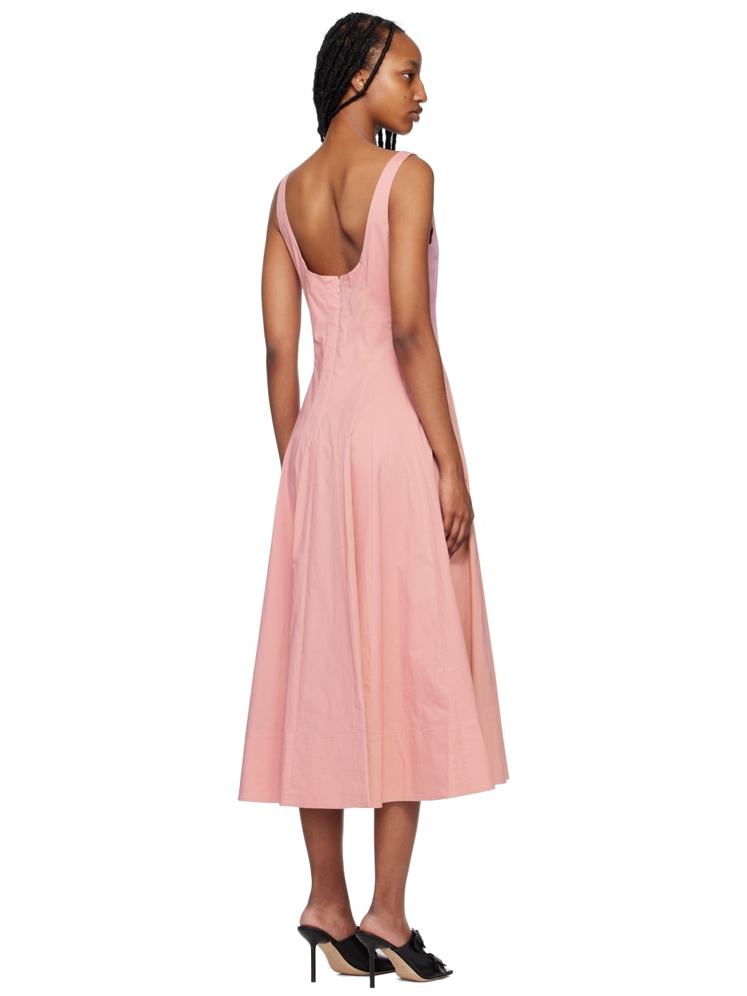 Pink Wells Midi Dress - 3