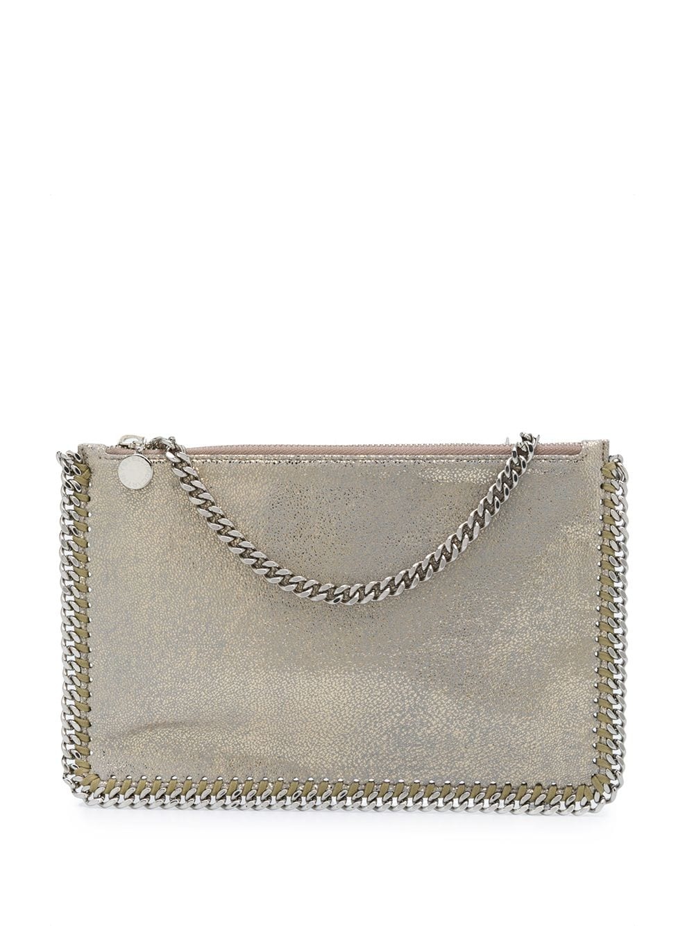 metallic chain-link bag - 1