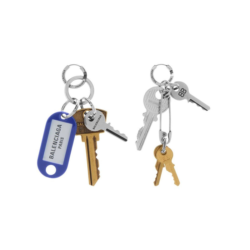 Old School Earrings in Silver 3