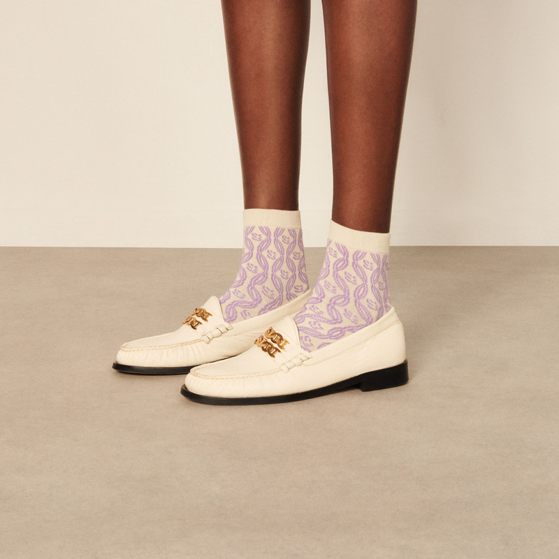 Sandro Double S jacquard socks outlook