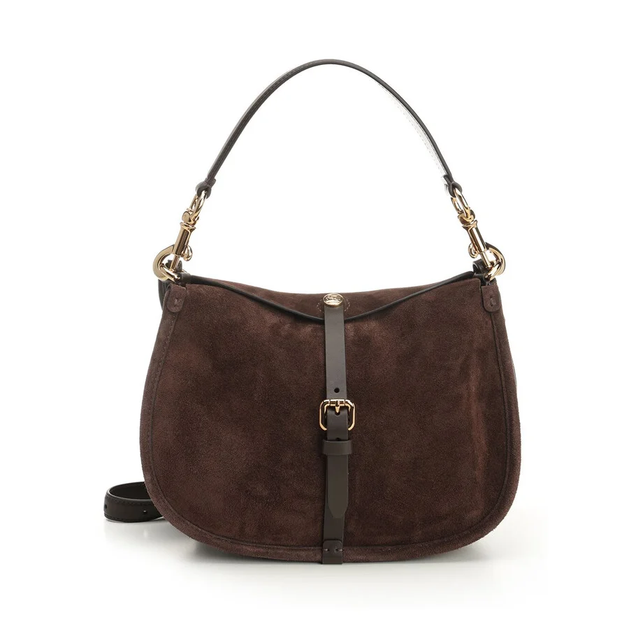 Etro Suede Shoulder Bag - 1