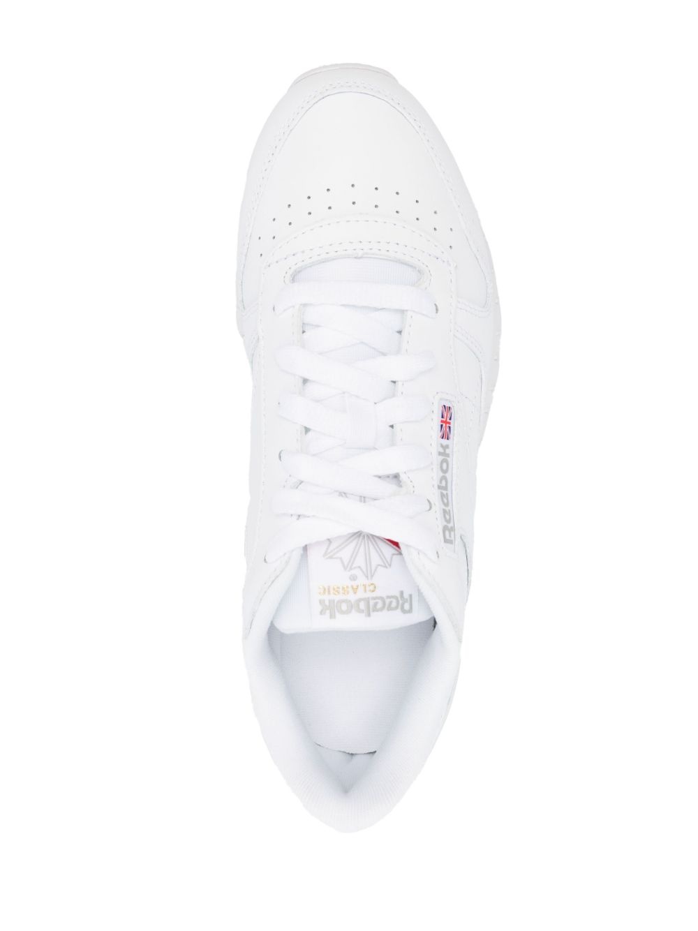 logo-patch low-top sneakers - 4