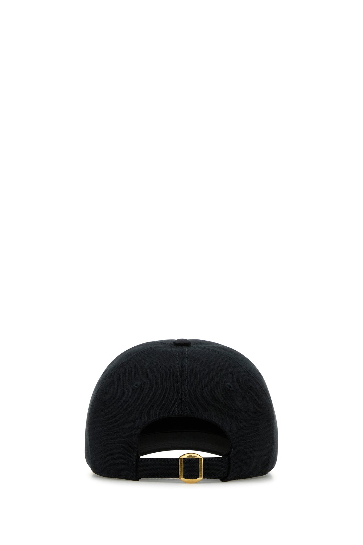 Black cotton baseball cap - 3