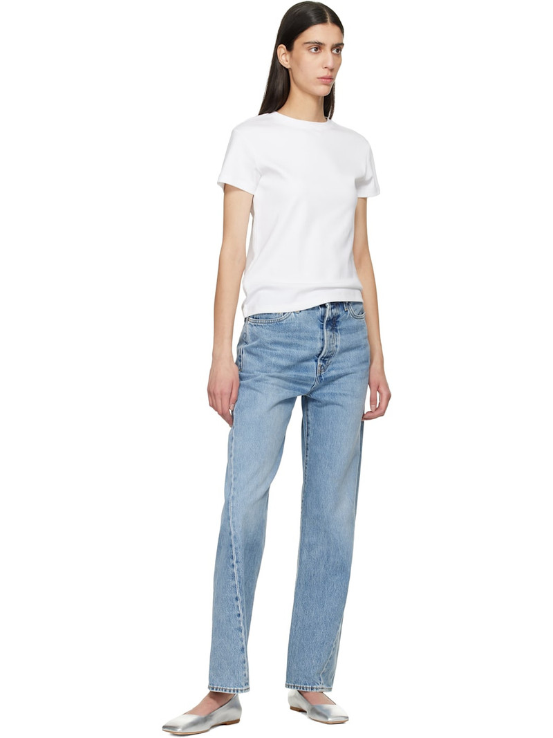 Aeyde Silver Matti Ballerina Flats outlook