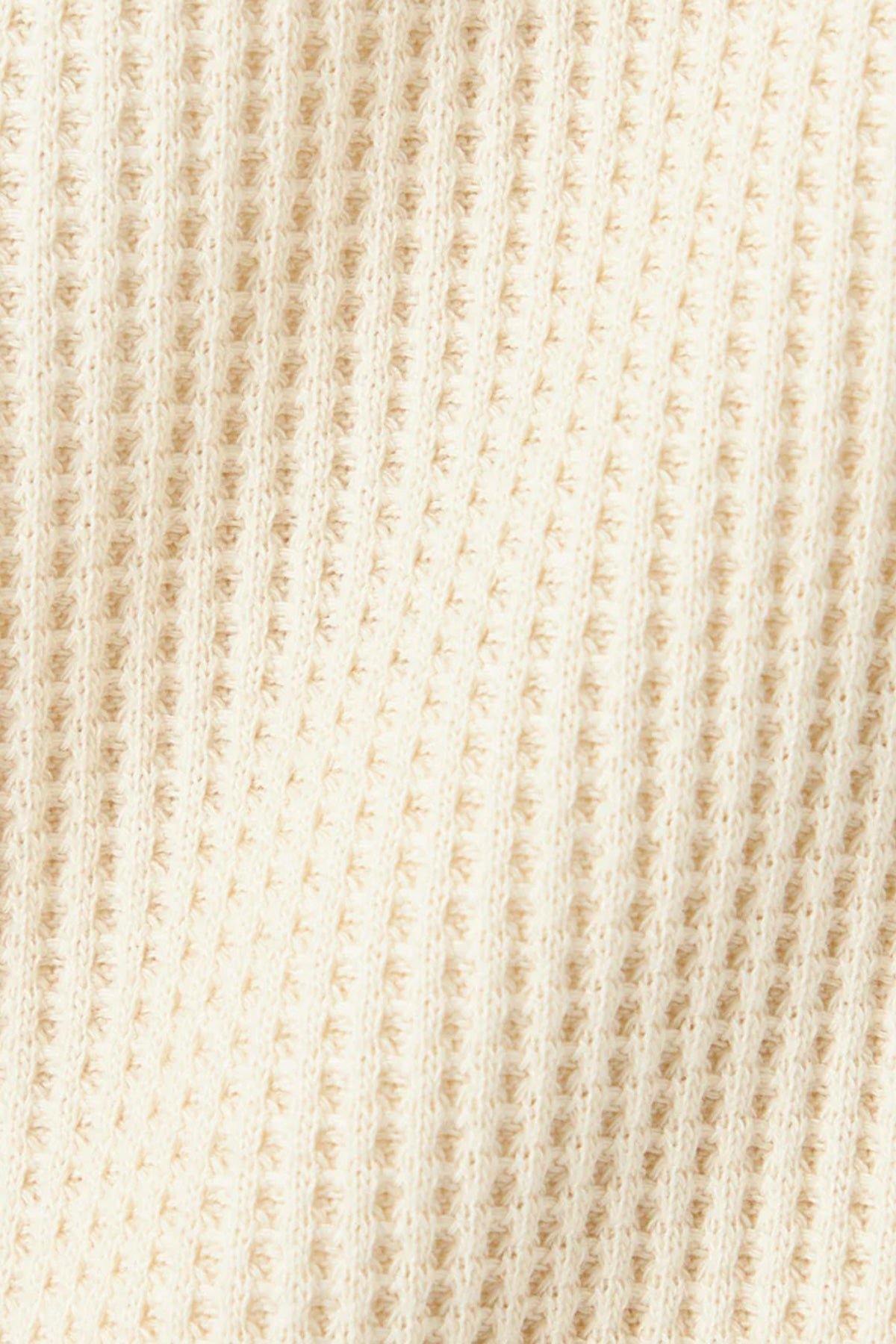 Zip-Up Thermal Hoodie - Natural - 2