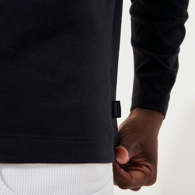 Men Embroidered Turtle Cotton T-Shirt Solid 8