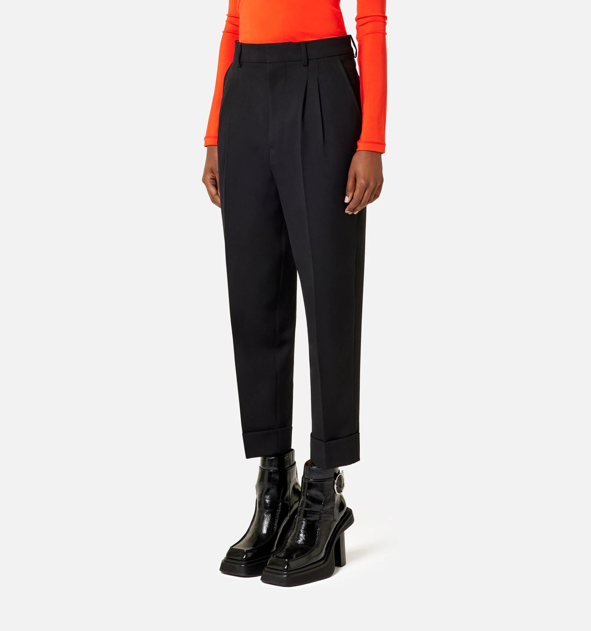 Carrot Fit Trousers - 3